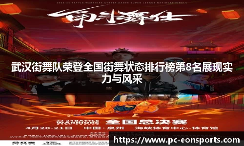武汉街舞队荣登全国街舞状态排行榜第8名展现实力与风采